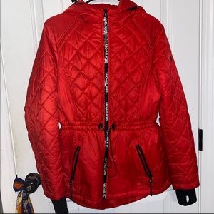Red Michael Kors jacket